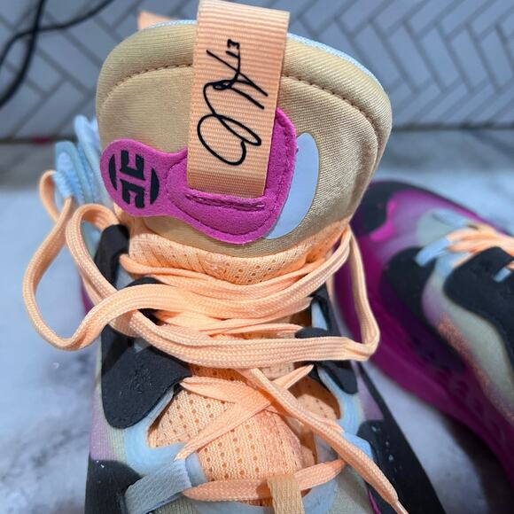 Adidas Harden Vol. 5 Futurenatural FZ1083 Men’s Size 12 Pink Multi Basketball main image 12